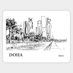 Doha Qatar Magnet